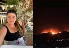 Η Δανάη Μπάρκα έπαθε σοκ με την πυρκαγιά στην Σέριφο  - Κεντρική Εικόνα
